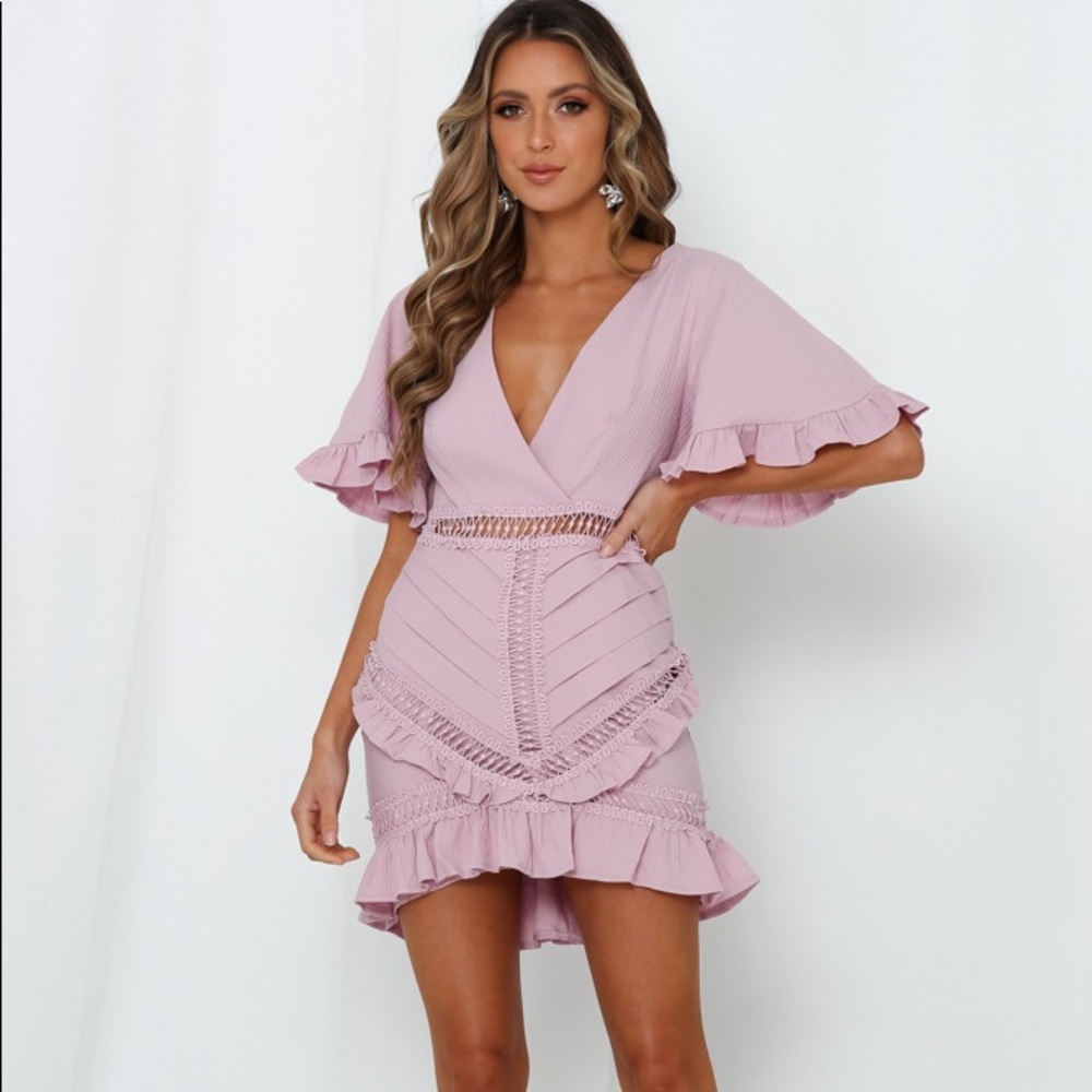 Hello Molly Dance On Dress Blush